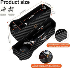 Car Seat Gap Organizer – Between Seat Console Storage