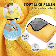 Microfiber Car Cleaning Towel Set